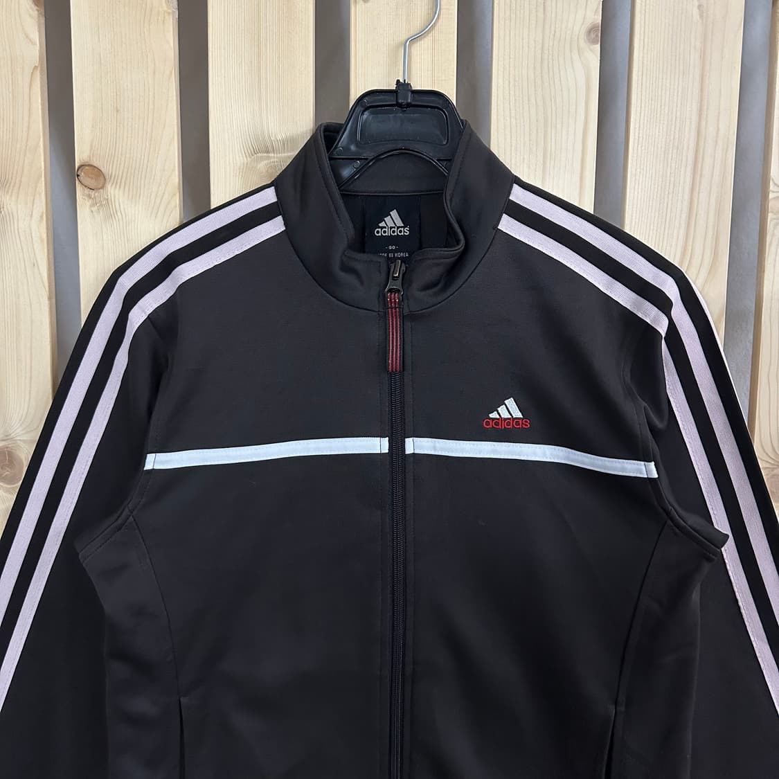 (S) 아디다스 브라운 핑크 져지 트랙탑 상품이미지3