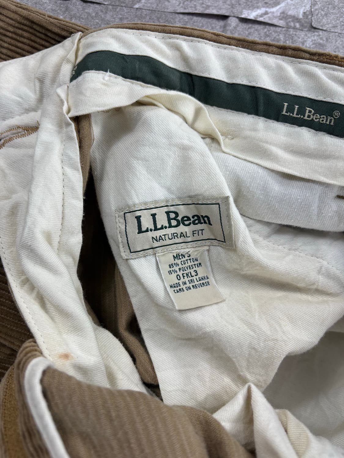 L.L.Bean Corduroy Pant  상품이미지3