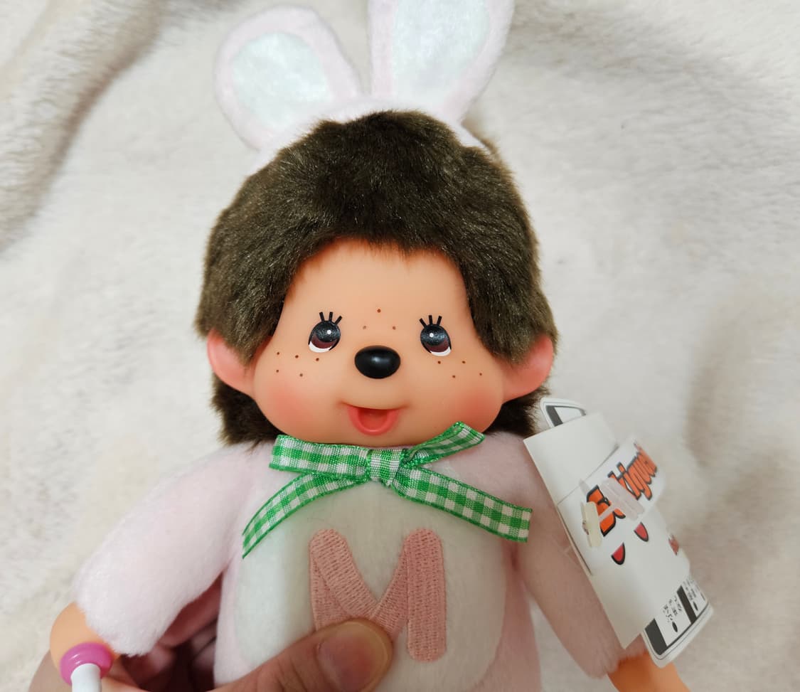 오늘만 수수료❌️)고전 토끼 보넷 몬치치 인형 상품이미지3