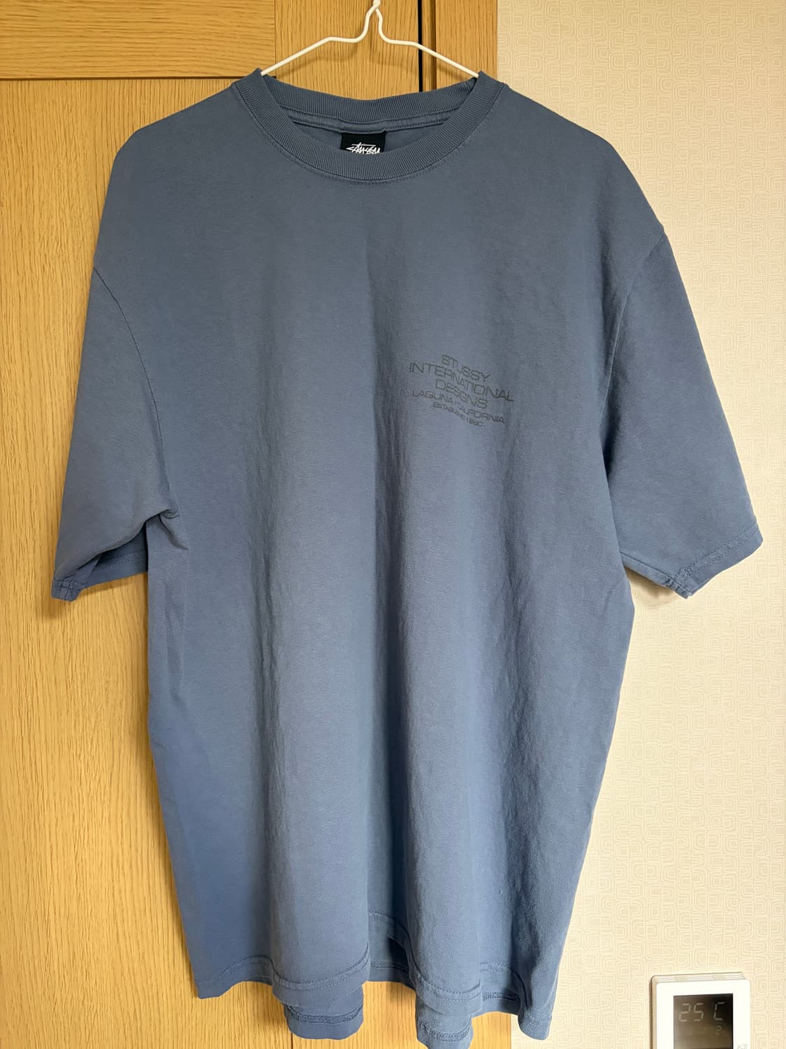 스투시 인터내셔널 디자인 티셔츠 네이비 L(새상품) 상품이미지3