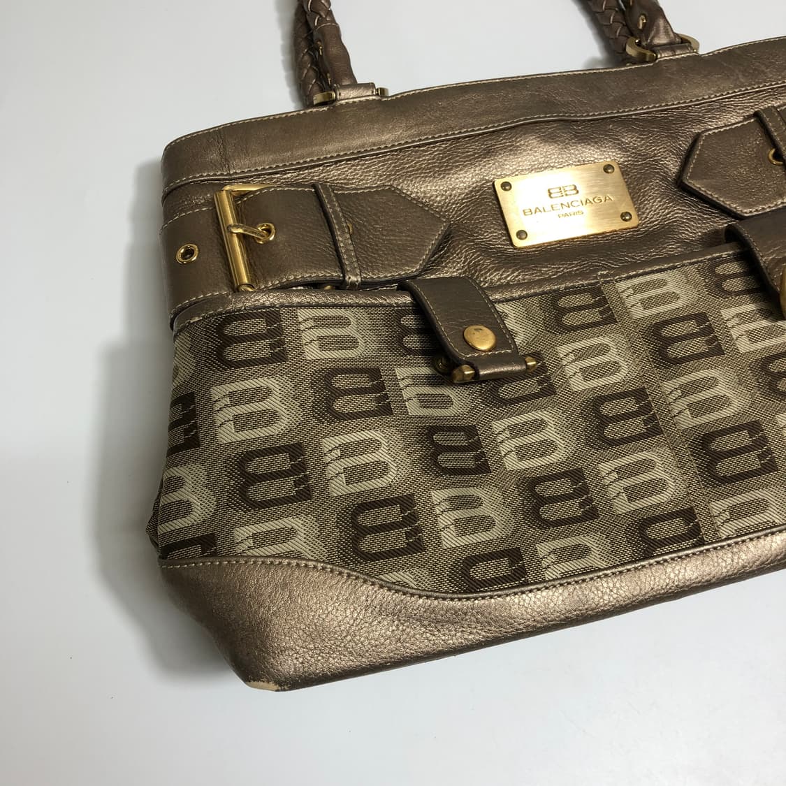 발렌시아가 90s 빈티지 금강 숄더백 상품이미지2