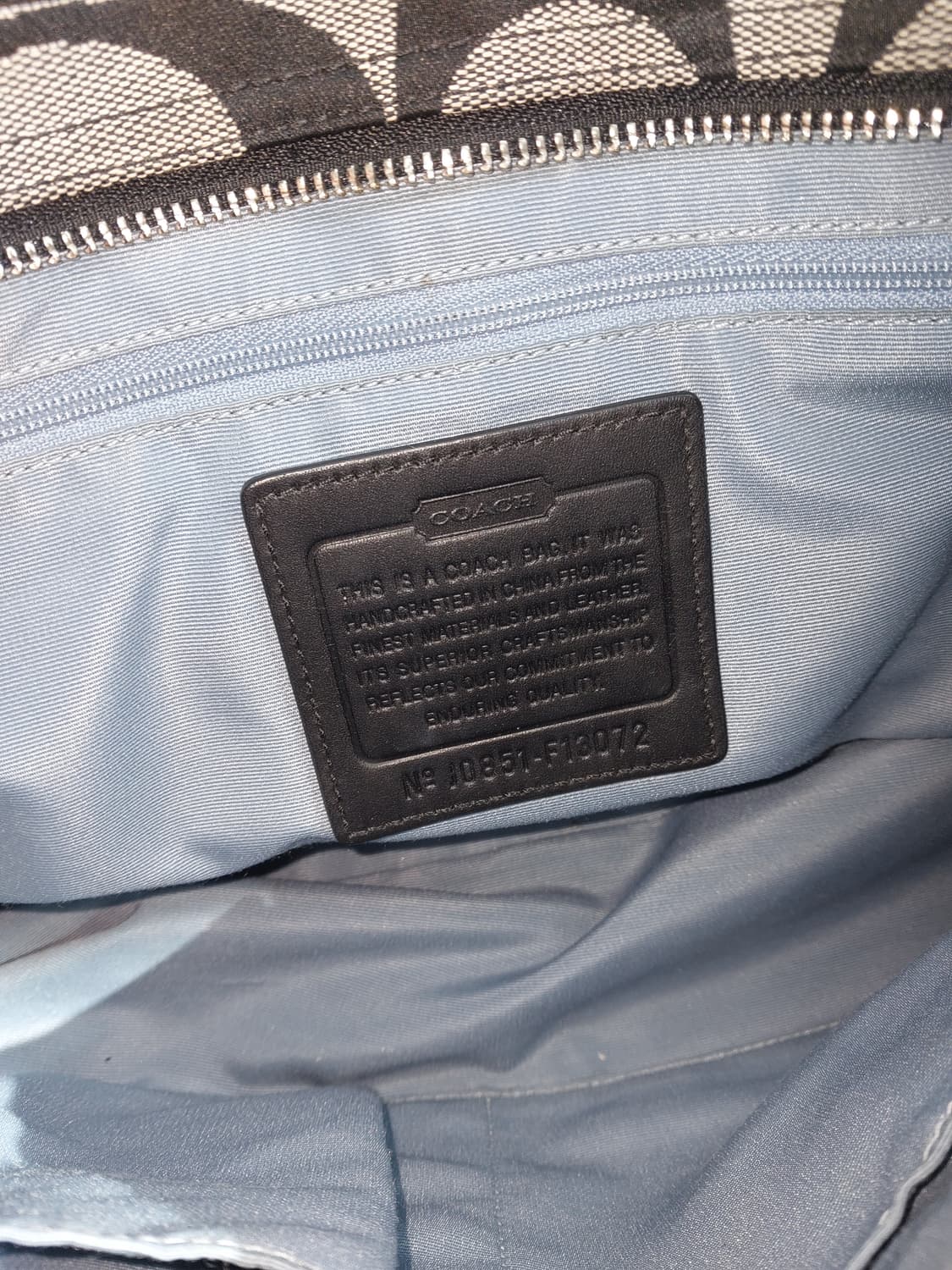 희귀🖤//Coach Hamptons Signature Carryall 상품이미지8
