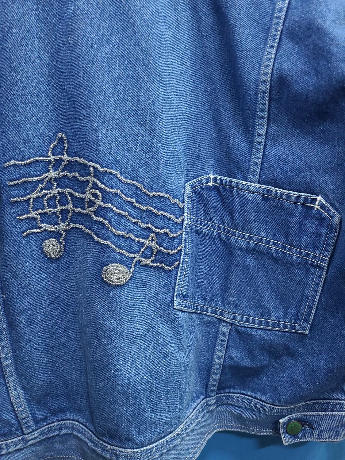 일본빈티지 올드스쿨 데님자켓 상품이미지10