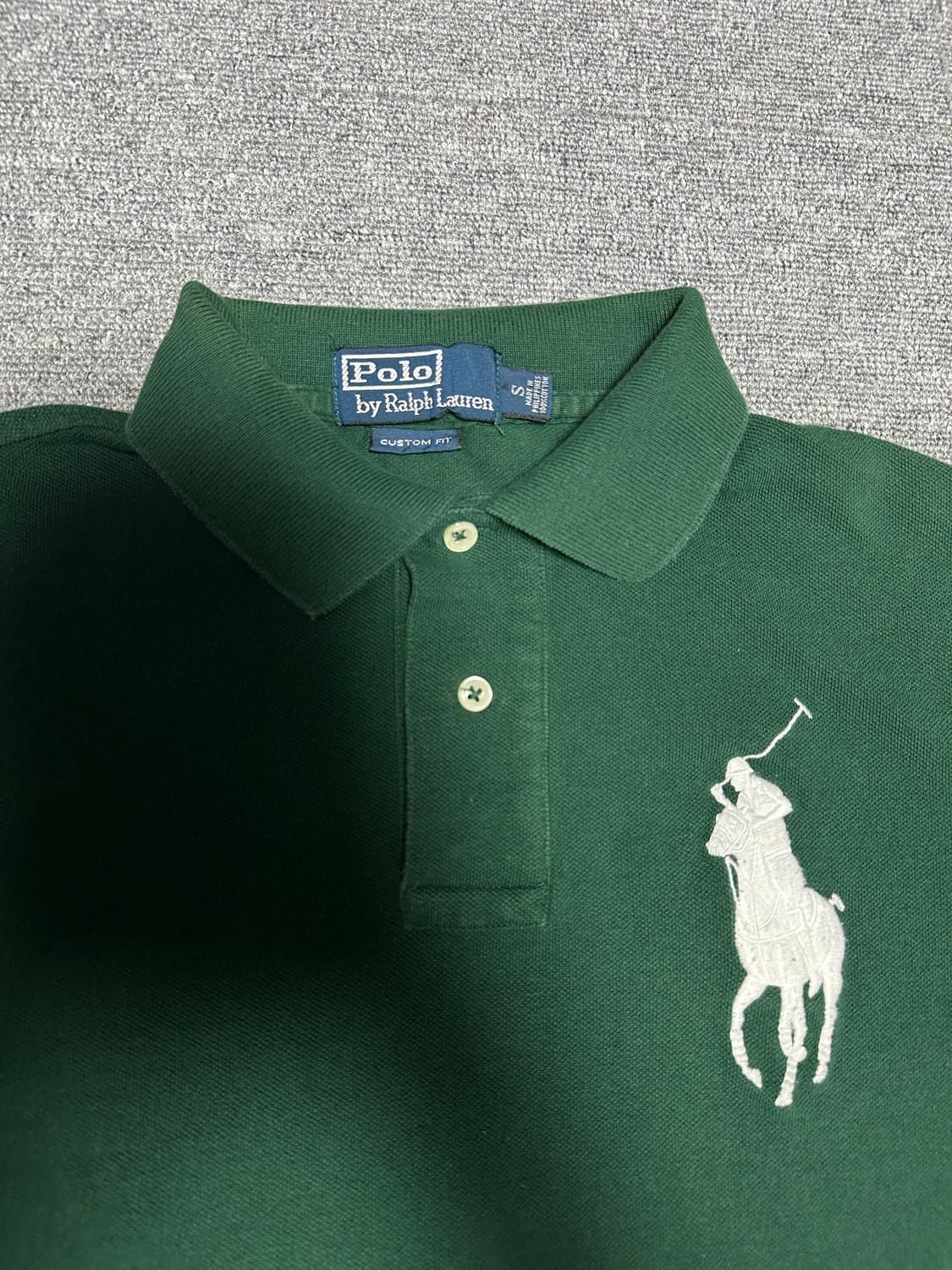 폴로 빅포니 긴팔 카라티 그린 상품이미지2