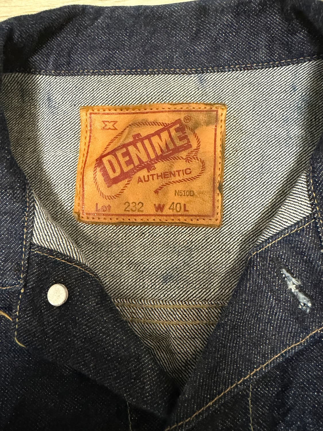 Denime by warehouse 2세대 데님자켓 상품이미지3