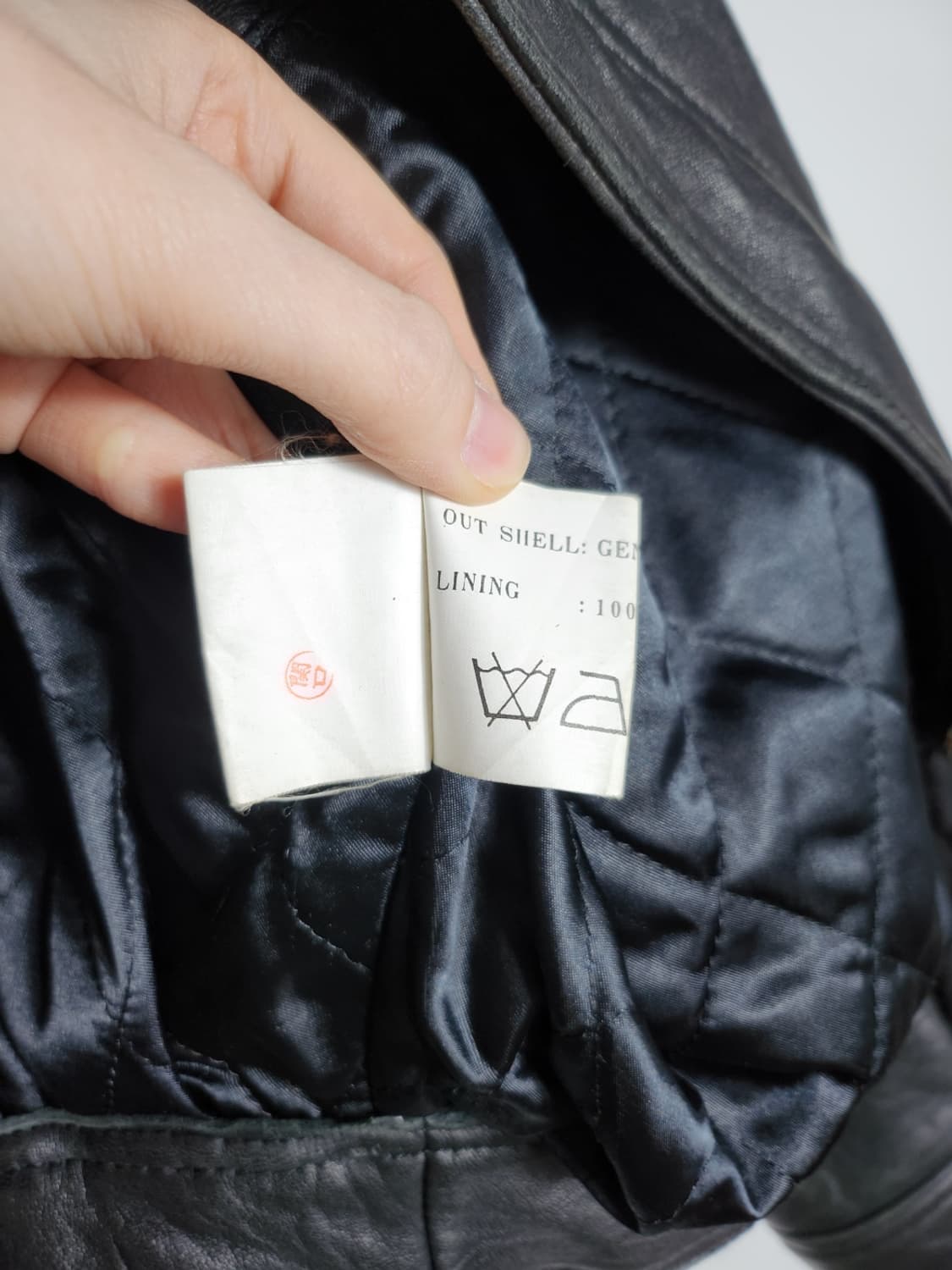 빈티지 양가죽 크롭 범버 자켓 상품이미지7