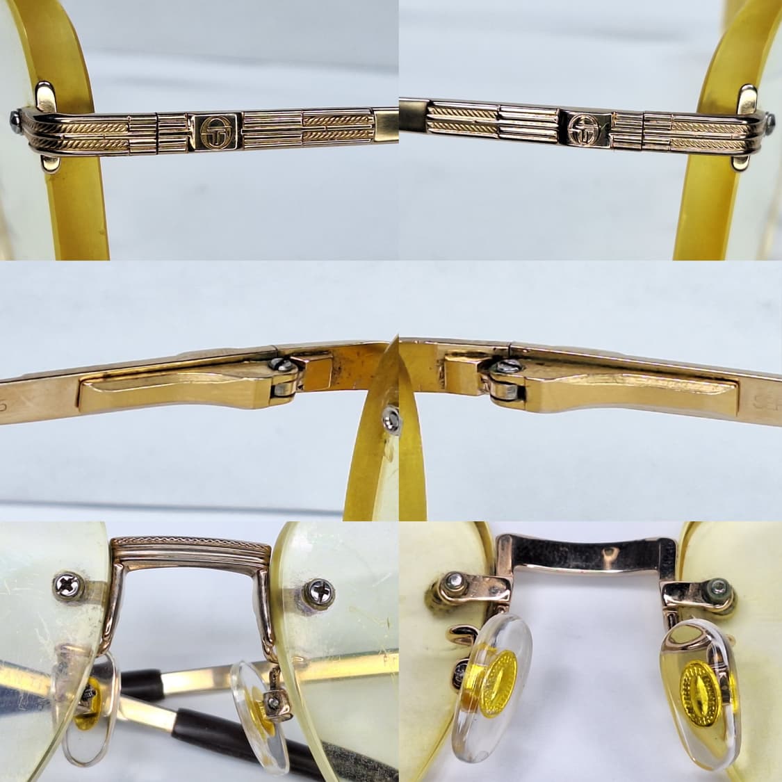 세르지오 타키니 SG-6570u 순 티타늄 무테 안경테 빈티지 y2k  상품이미지2