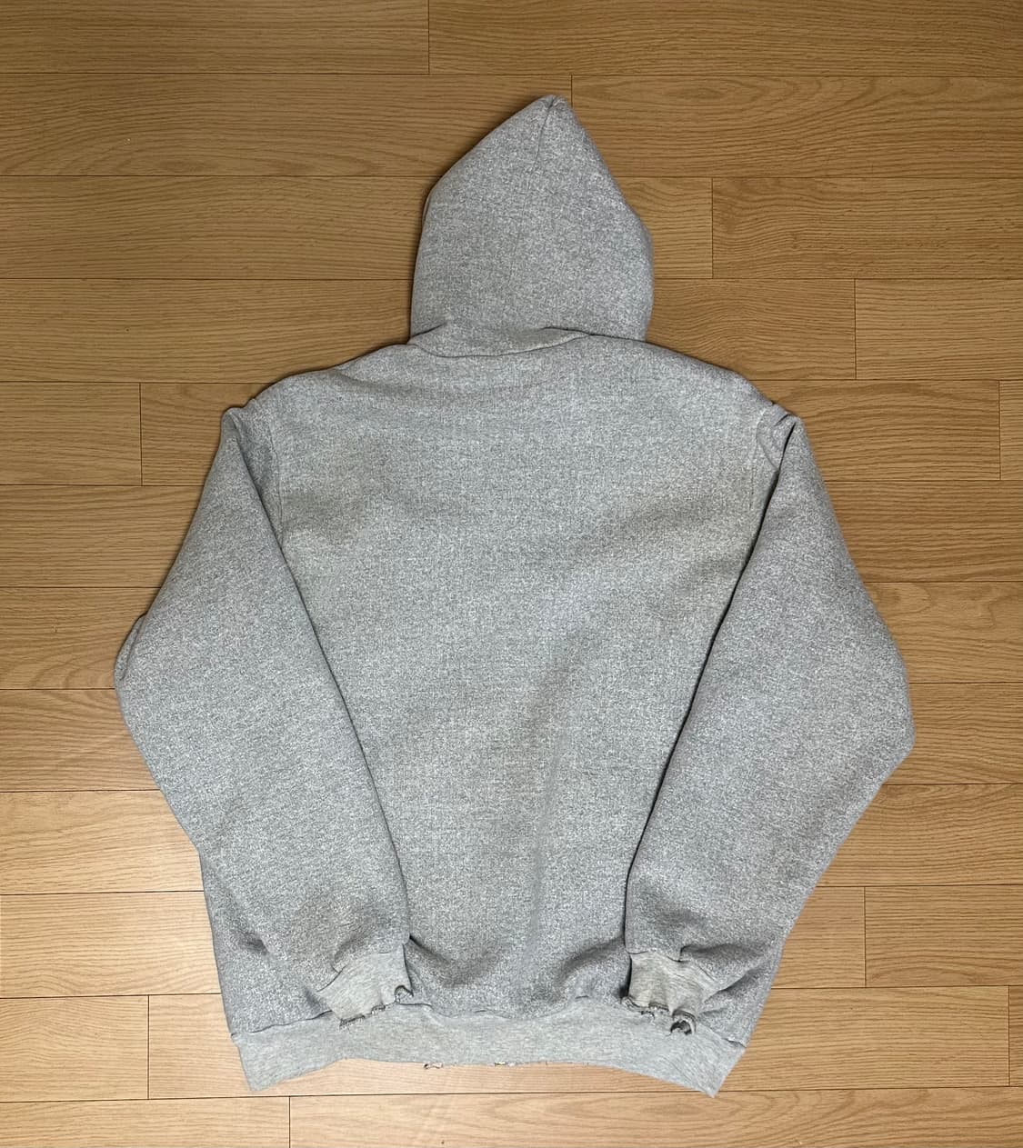 [2] 아프레쎄 24AW 후드집업 그레이 상품이미지2