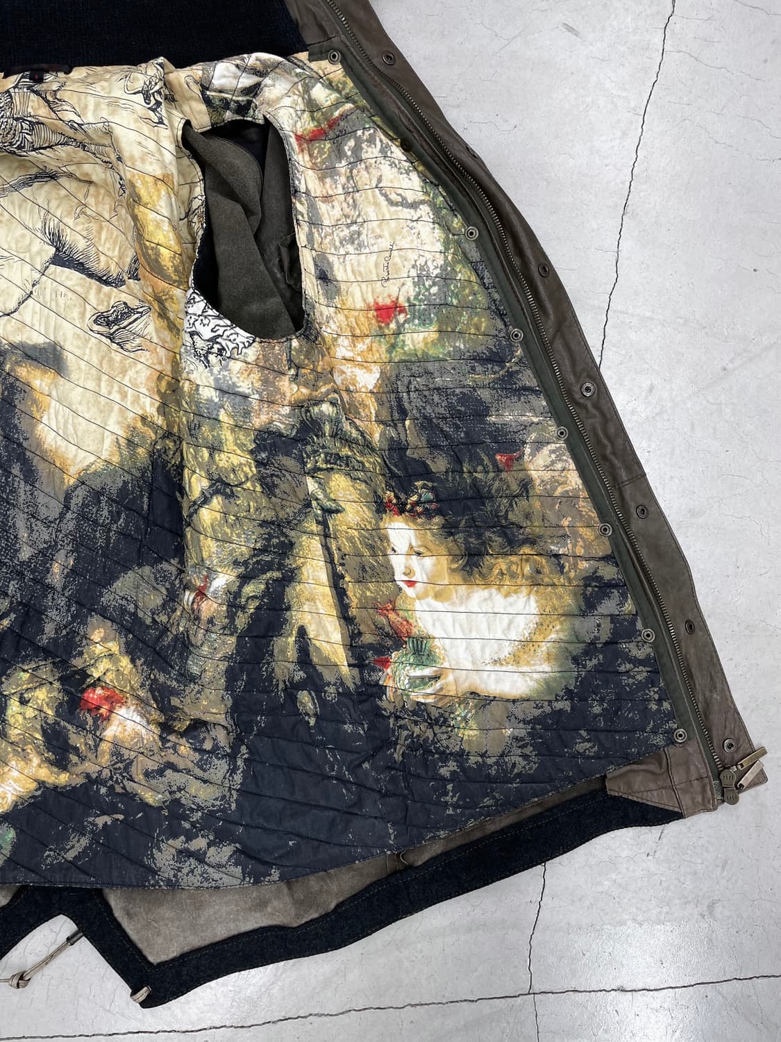 Roberto Cavalli 2003 Leather Jacket 상품이미지6