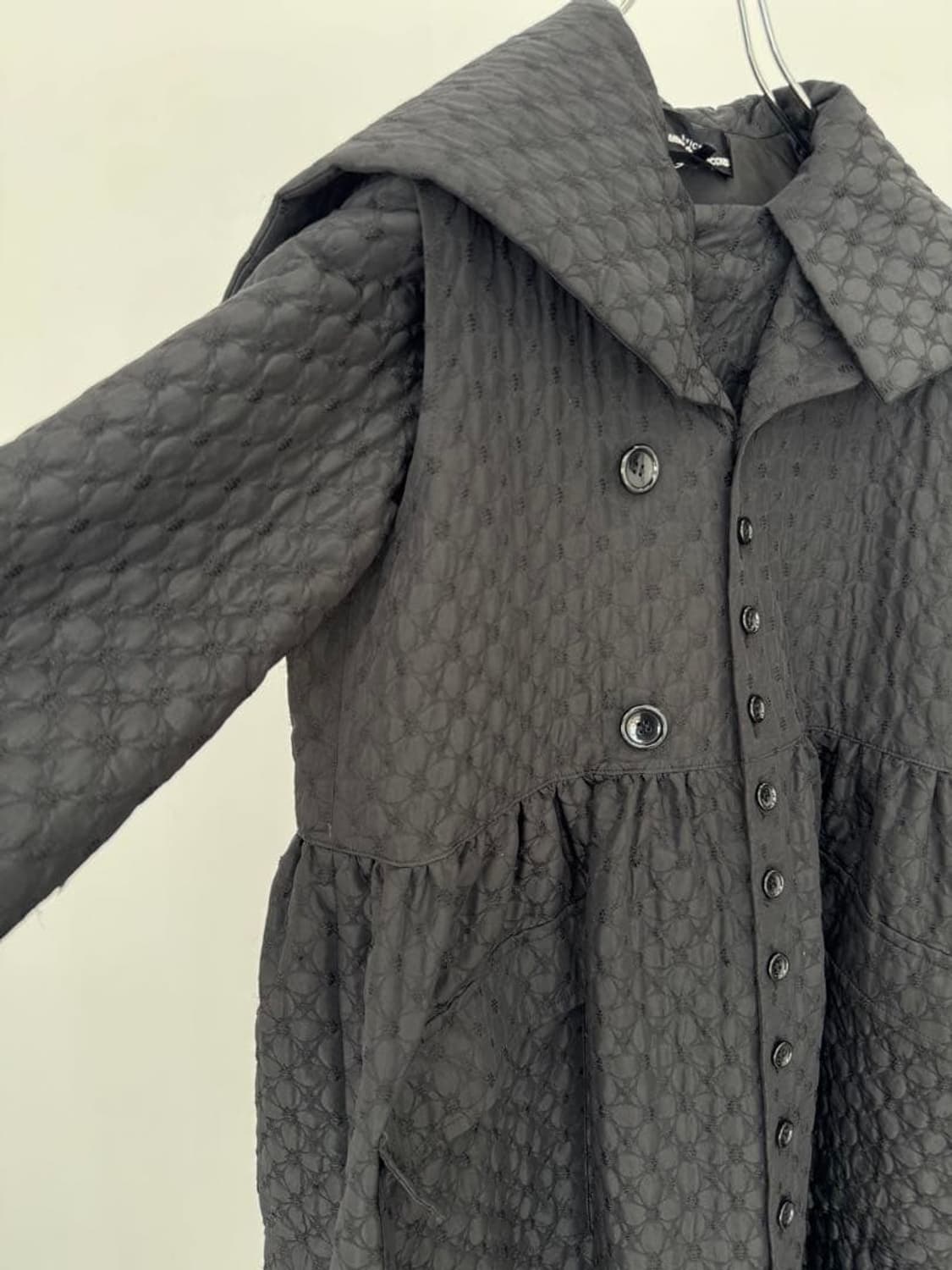 20aw 트리콧 꼼데가르송 3way 퀄팅 코트 s 상품이미지4