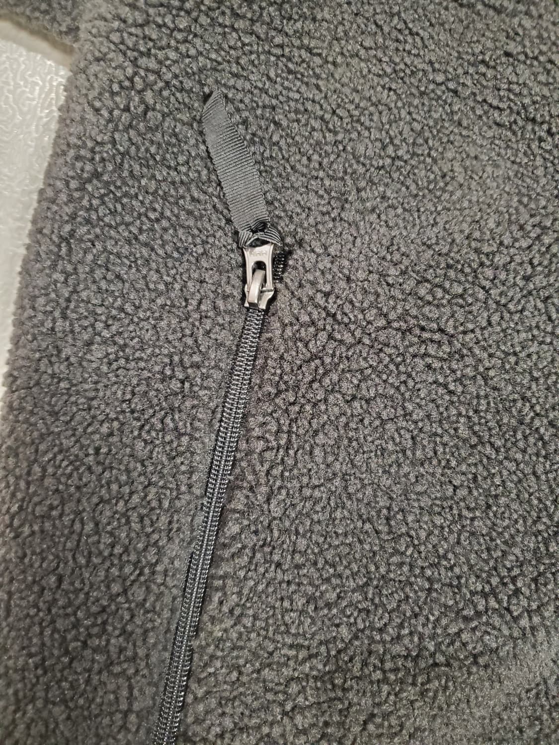 새상품급) 탑텐 남녀공용 다크그레이 쉘파 패딩 하이넥 플리스 집업_MSD 상품이미지7