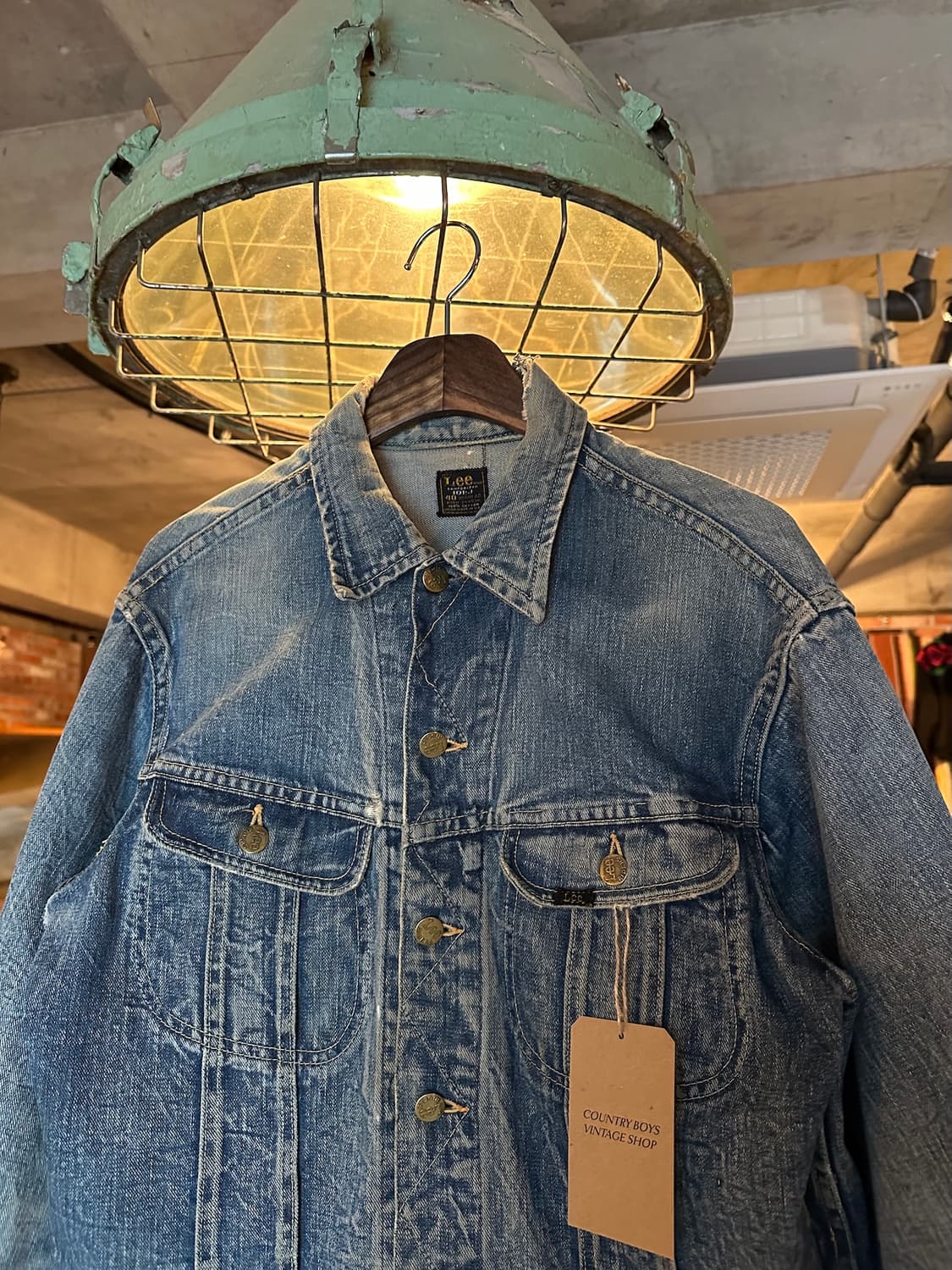 60s USA LEE 빈티지 리 101-J 데님 자켓 101J 상품이미지2