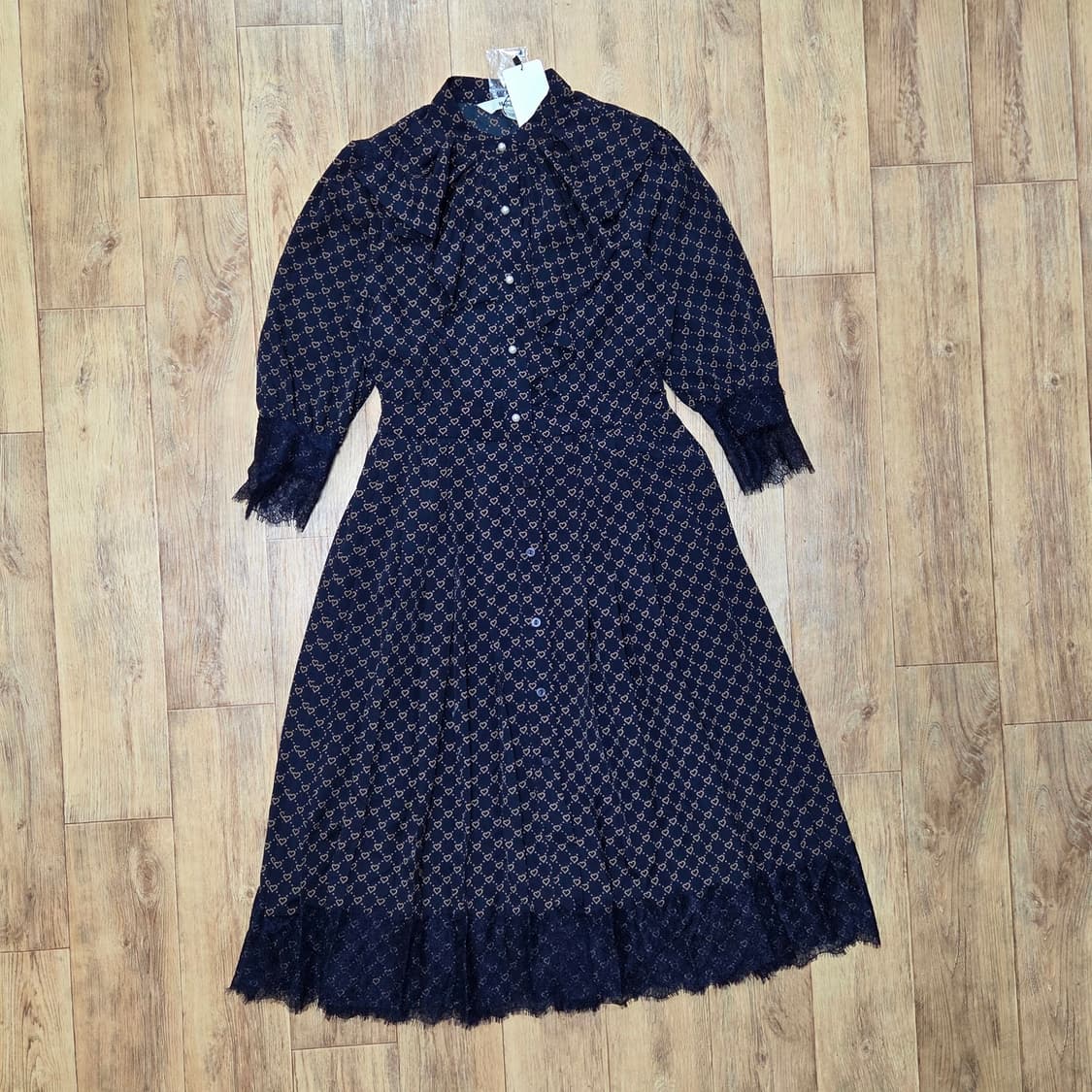 아뜰리에마졸리(Atelier Majolie) 아무르 레이스원피스 55 새 상품이미지3