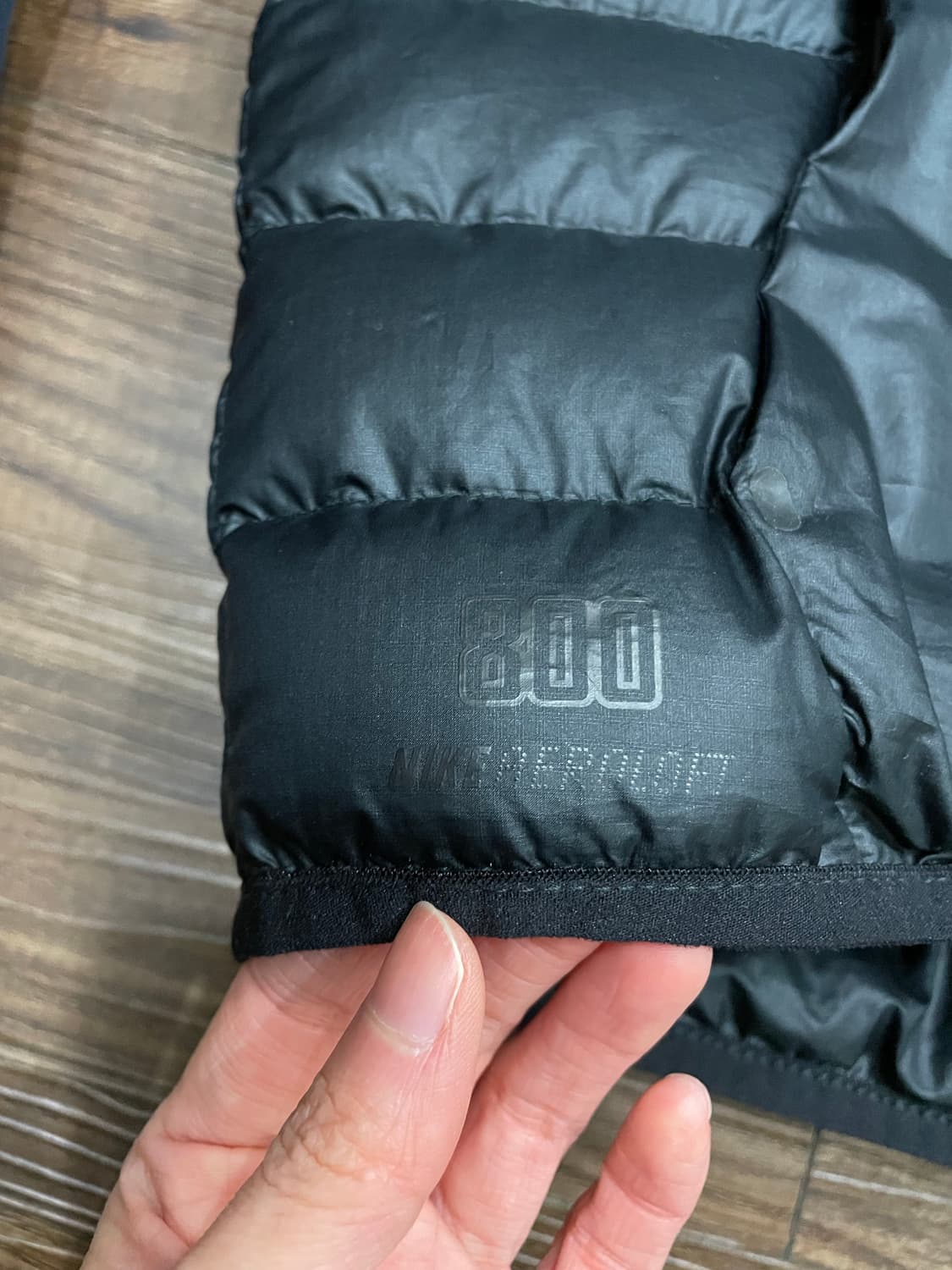 나이키 테크 플리스 에어로로프트 800 구스다운 자켓 블랙 상품이미지6