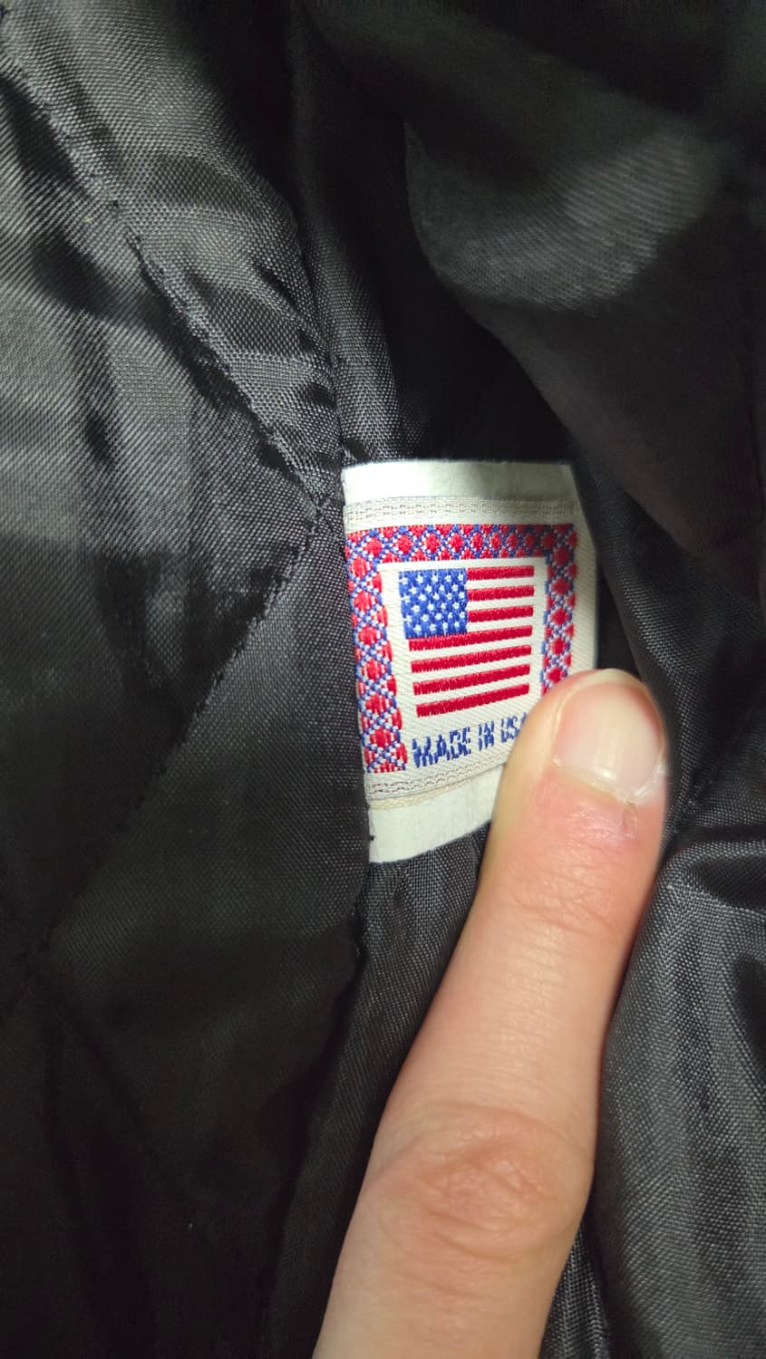 골든베어 레더 바시티 누비안 콜라보 상품이미지5