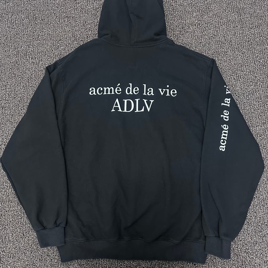 아크메드라비 ADLV 도넛 후드티 블랙 110(2XL) 상품이미지5