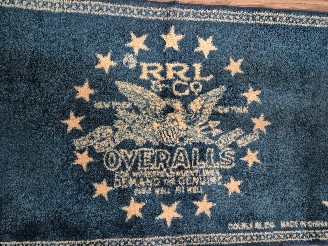 RRL 로고 러그 80x148 사이즈 상품이미지2