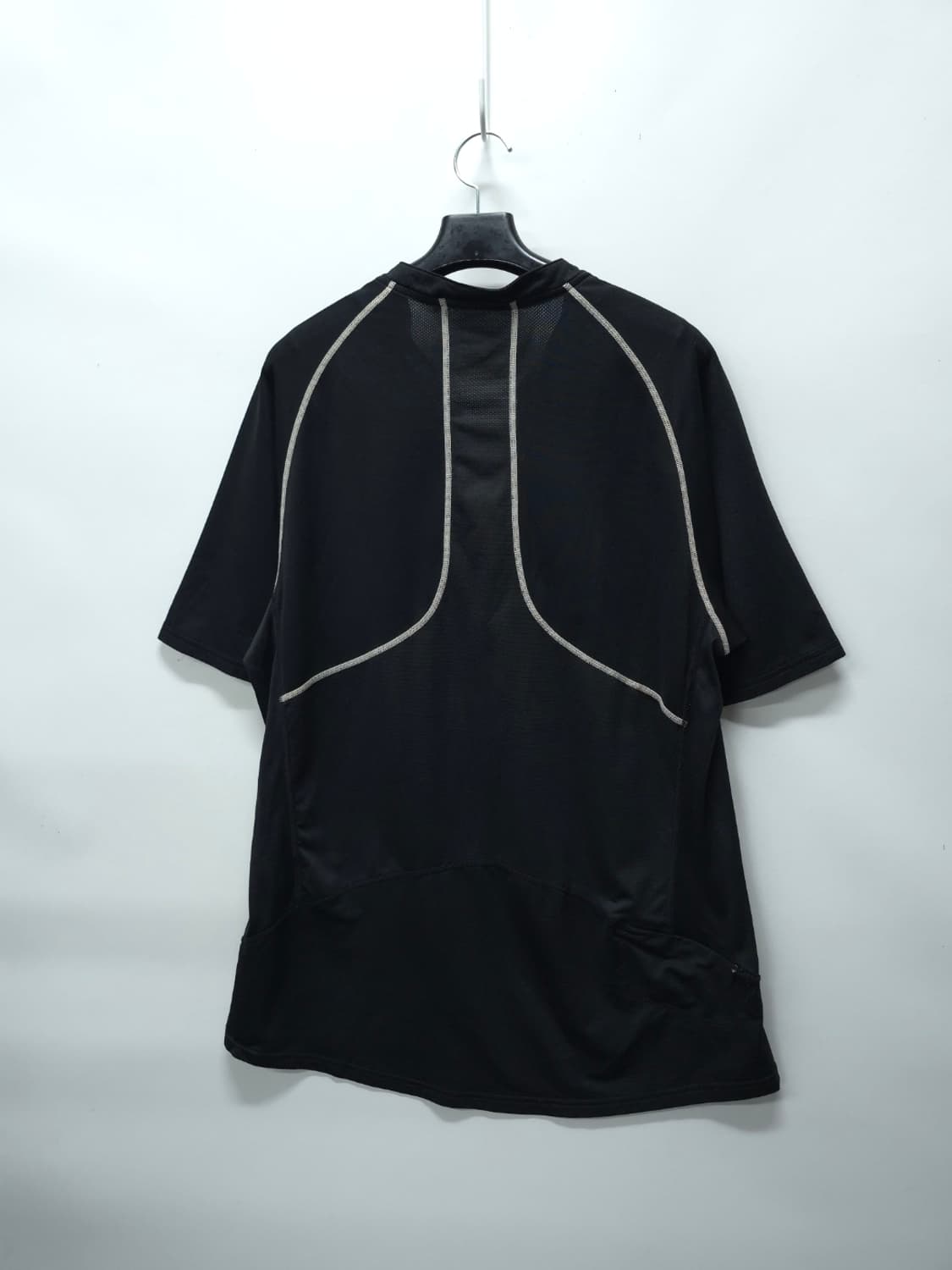 ​나이키 NikeFIT DRY 블랙 하프 집업 기능성 반팔 티셔츠 105 상품이미지9
