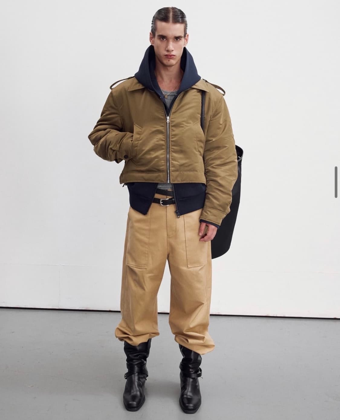 렉토 톨루즈 봄버 자켓 올리브 m 상품이미지1