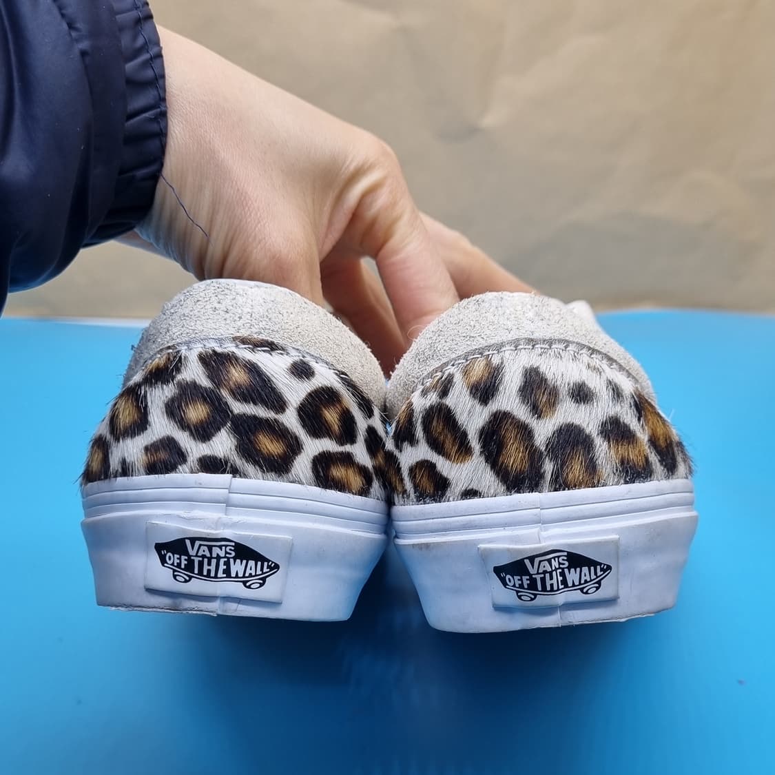 반스 레오파드 송치 여성스니커즈230  상품이미지4