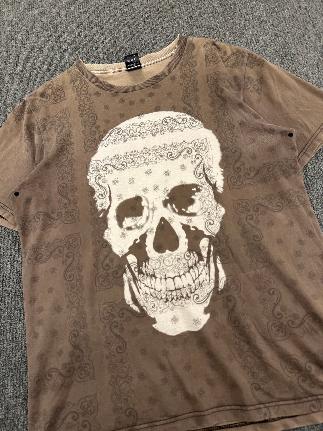 3)Number(N)ine 07aw love god murder스컬반팔 상품이미지2