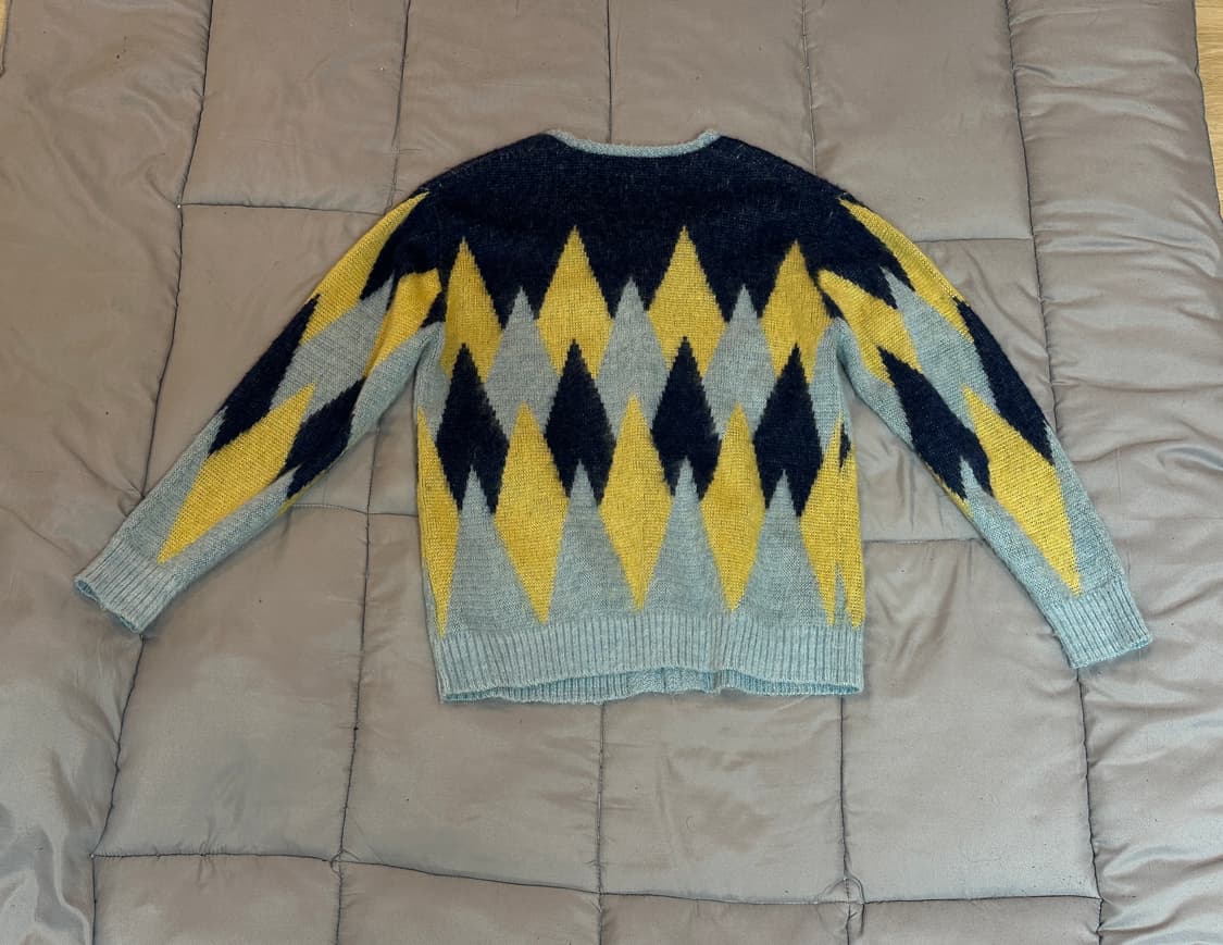 니들스X유니온 콜라보 모헤어 가디건 M 상품이미지3