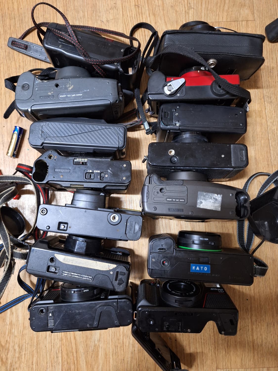 고장,장식,하자,부품용/필름카메라 14종 일괄 빈티지 레트로 클래식 앤틱 상품이미지10