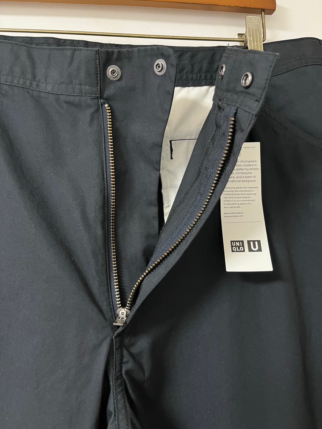 유니클로 와이드 치노 팬츠(새상품) U라인 상품이미지6