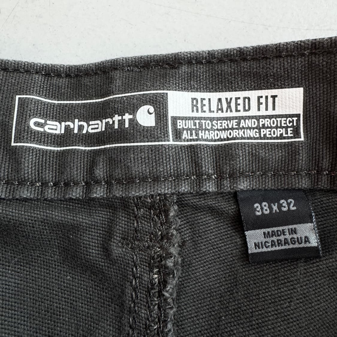 칼하트 OG 카펜터 페이드 와이드 워크팬츠 상품이미지9
