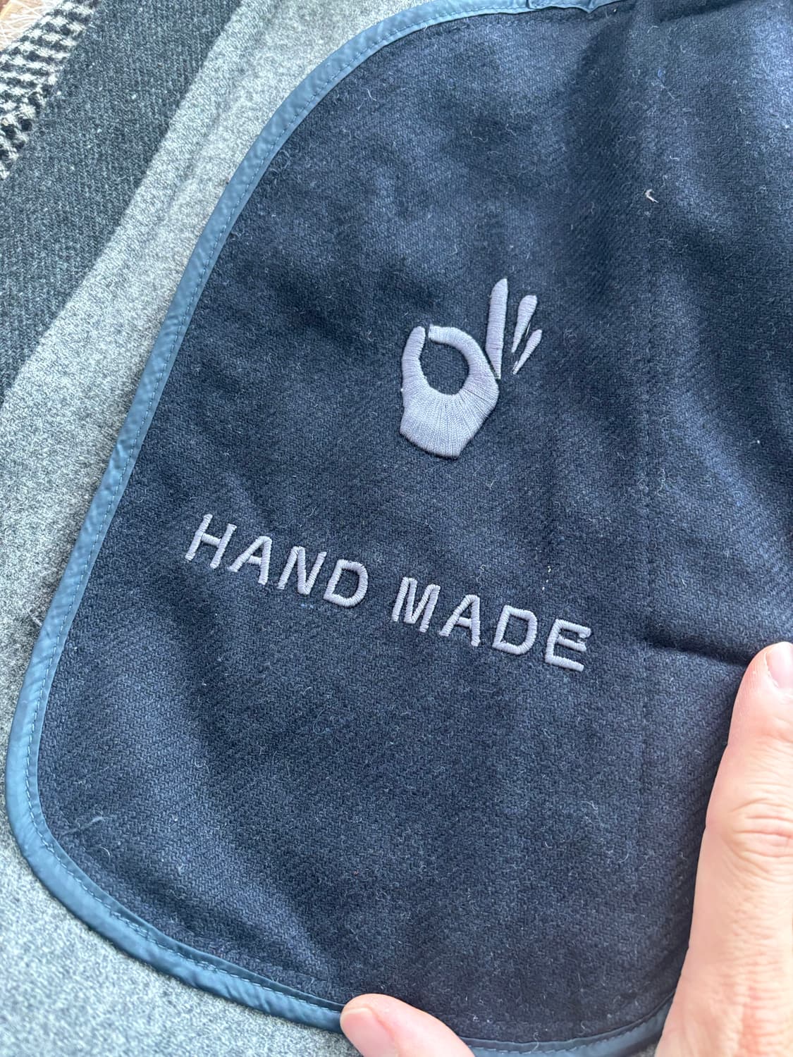 커스텀멜로우 핸드메이드 더블집업 코트 사이즈 105 상품이미지6