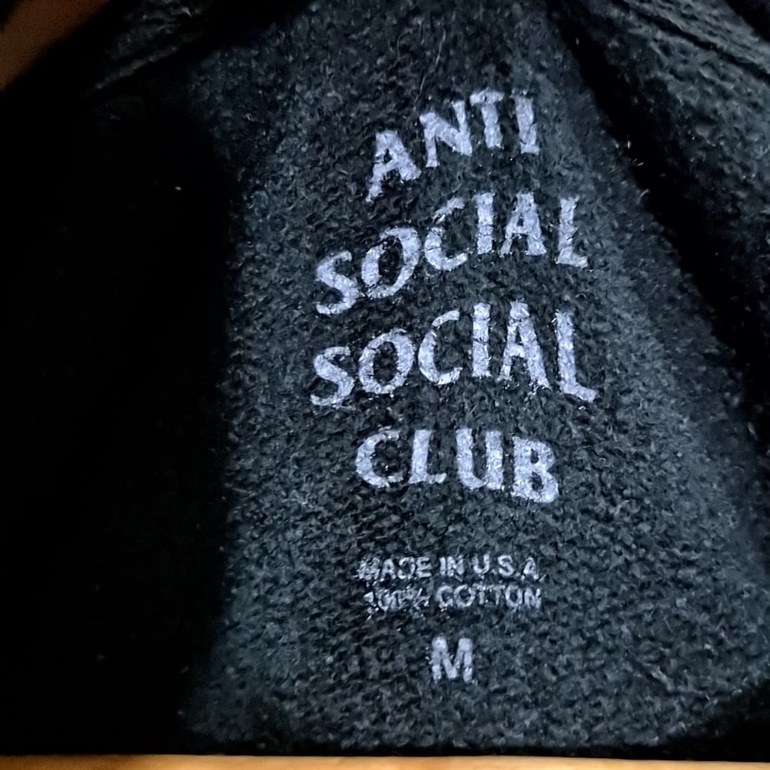 Anti Social Social Club 안티소셜소셜클럽 빅 로고 후드 상품이미지6