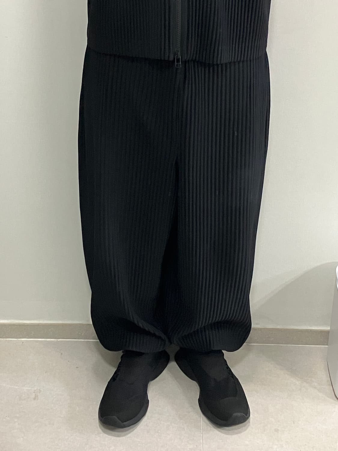 [3] 옴므플리세 조거팬츠 블랙 JF129 상품이미지3