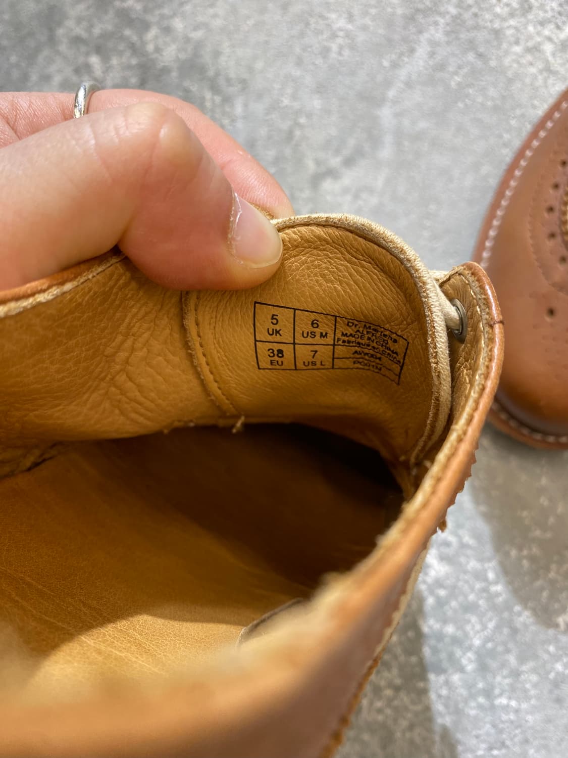 [240] Dr.Martens 닥터마틴 알프레드 3989 윙팁 슈즈 상품이미지6