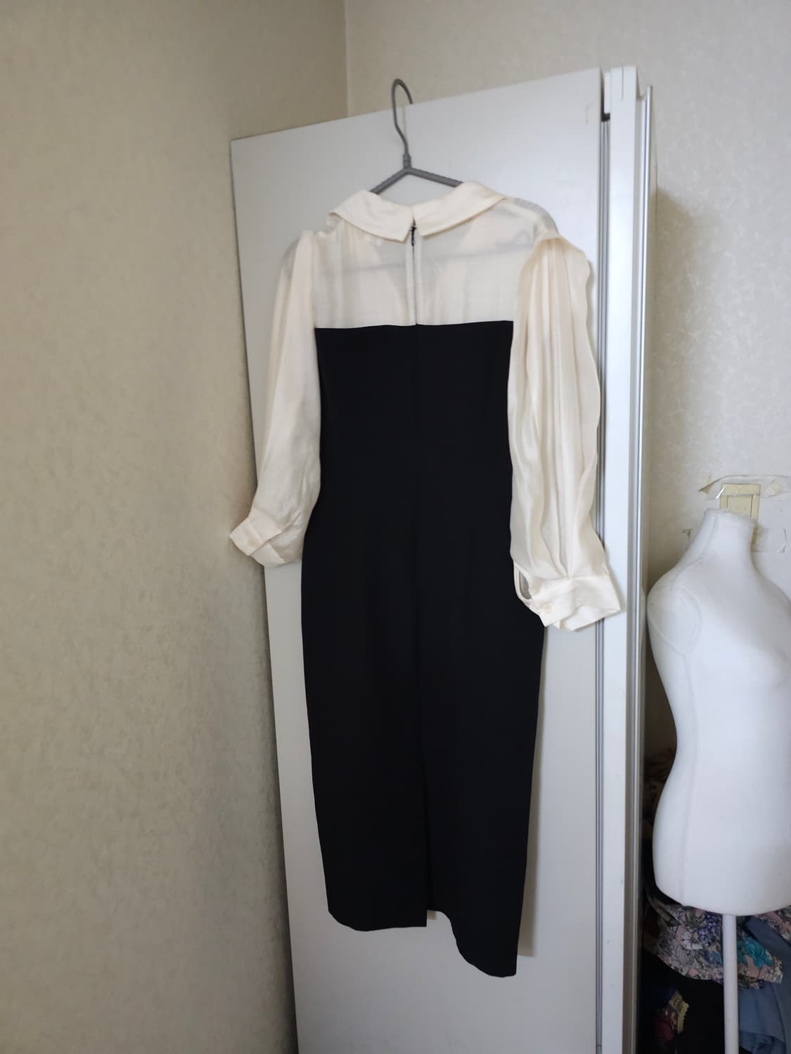 Marant 배색 셔츠 롱원피스 상품이미지6