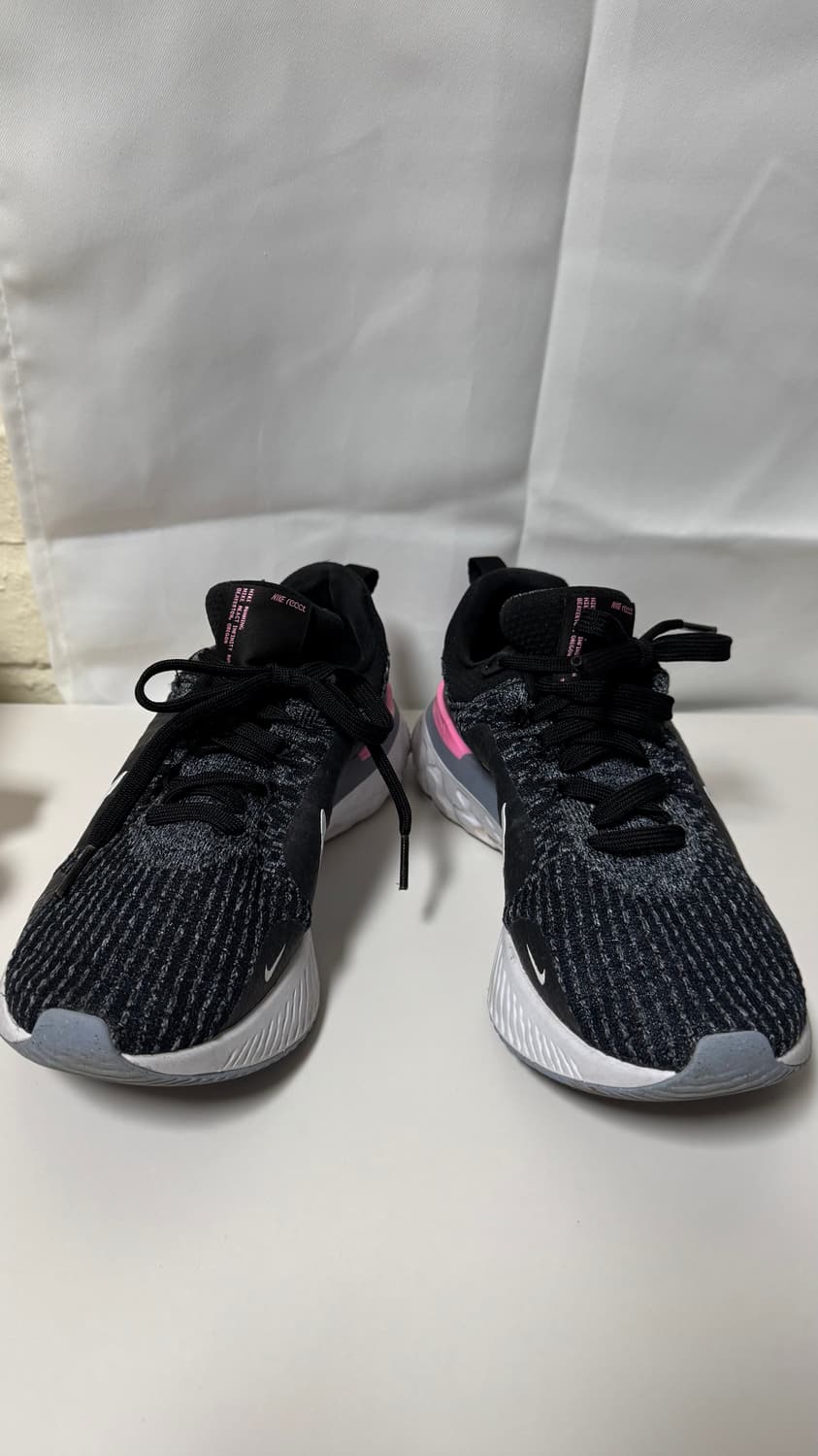 나이키 리액트 인피니티 런 플라이니트 3 블랙 풋볼 그레이 260사이즈 상품이미지4