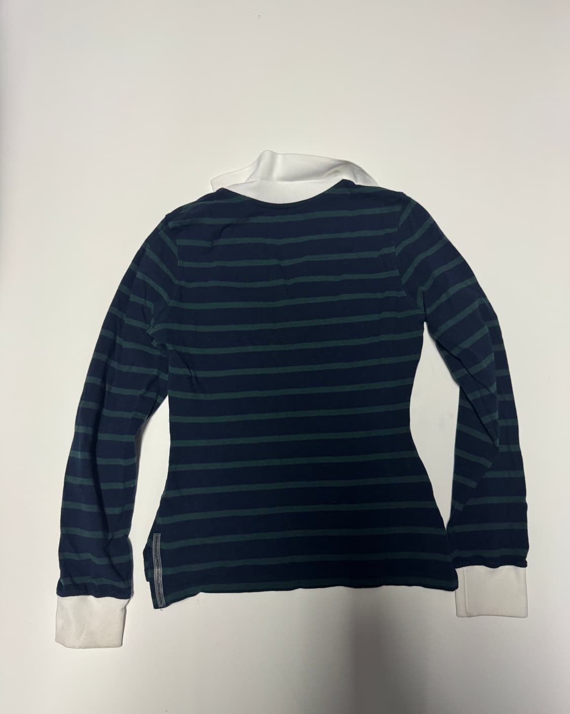 여성 스컬프터 24년도 셔링 테니스 스트라이프 카라티 xs 상품이미지3