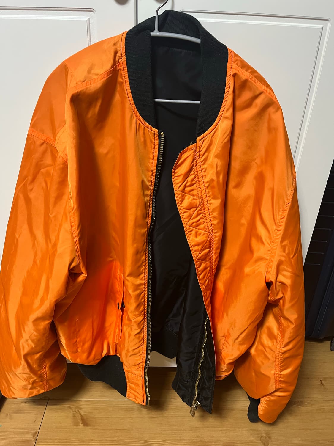 알파인더스트리 L-2B 루즈핏 블랙 XL(110) 상품이미지3