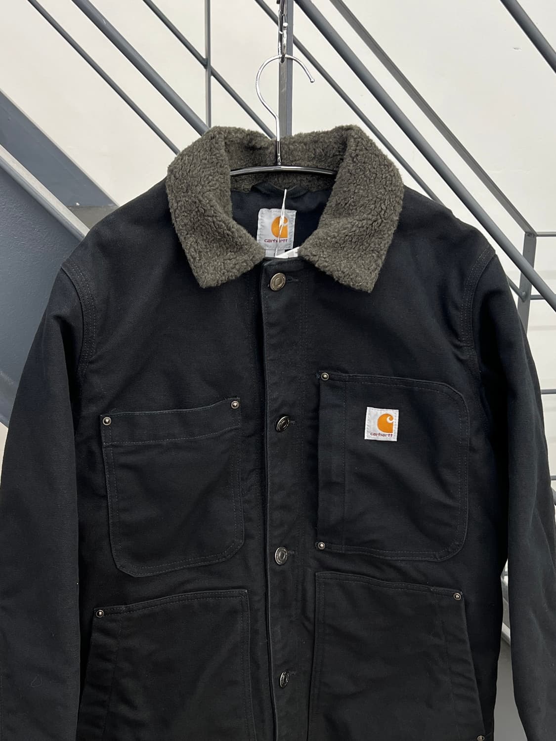 칼하트 풀스윙 초어코트 블랙 상품이미지2