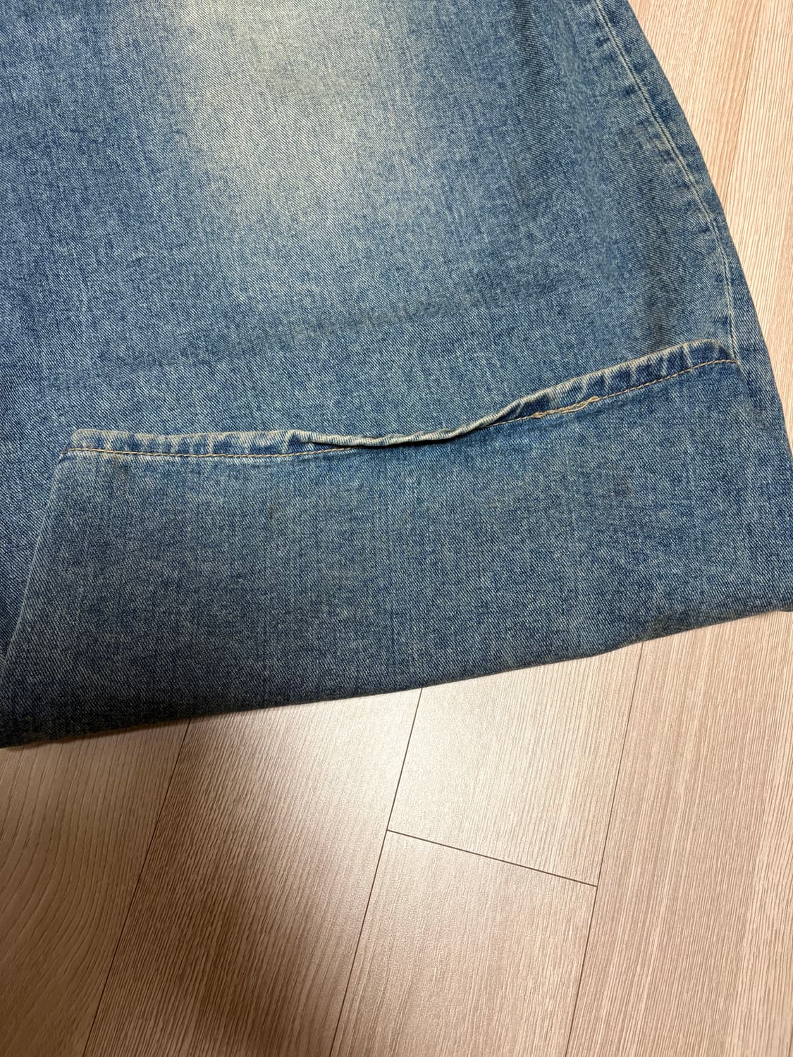 트리밍버드 Front Yoke Denim Pants Dark Blue 상품이미지3