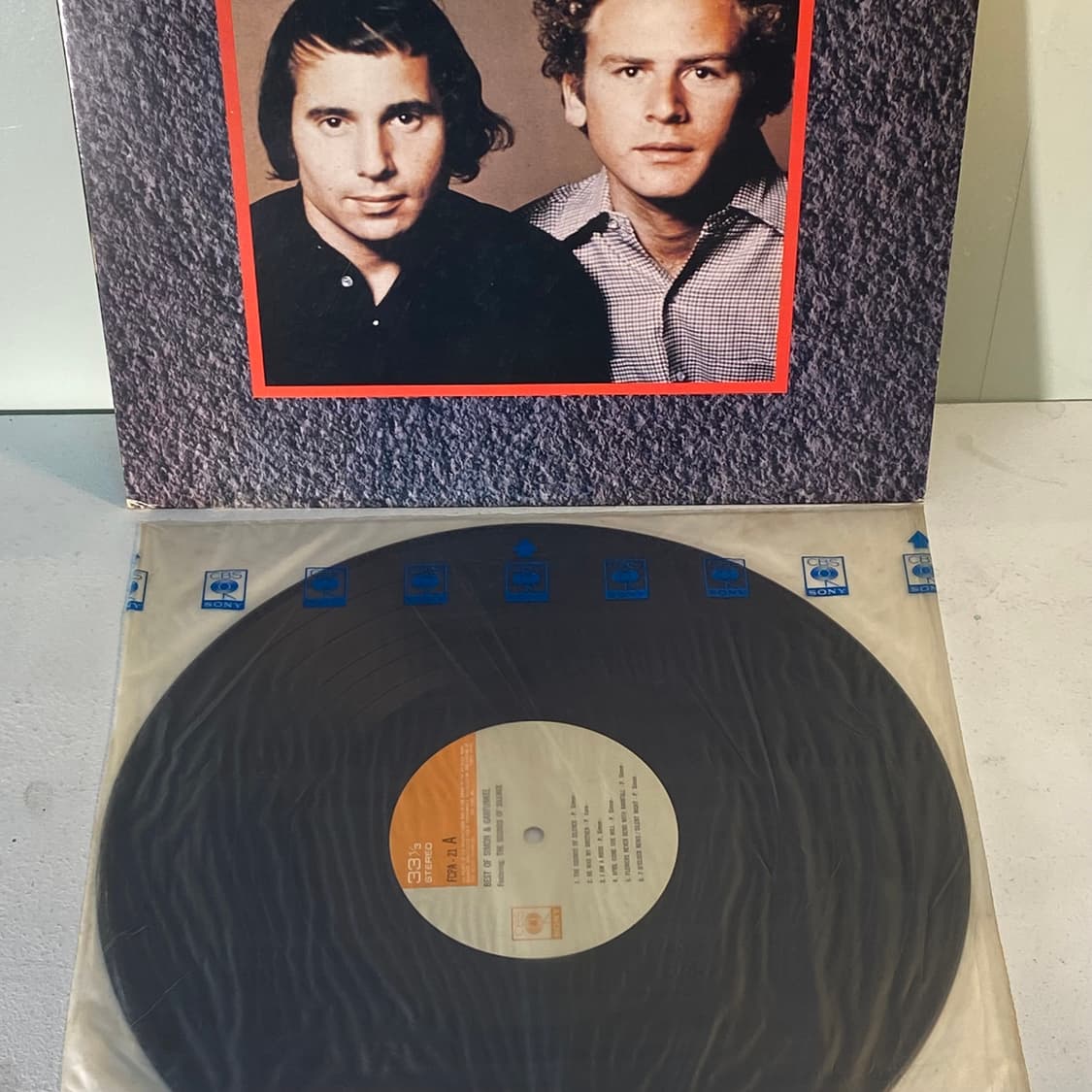 (중고LP-포크) Simon & Garfunkel -Best Of 상품이미지3
