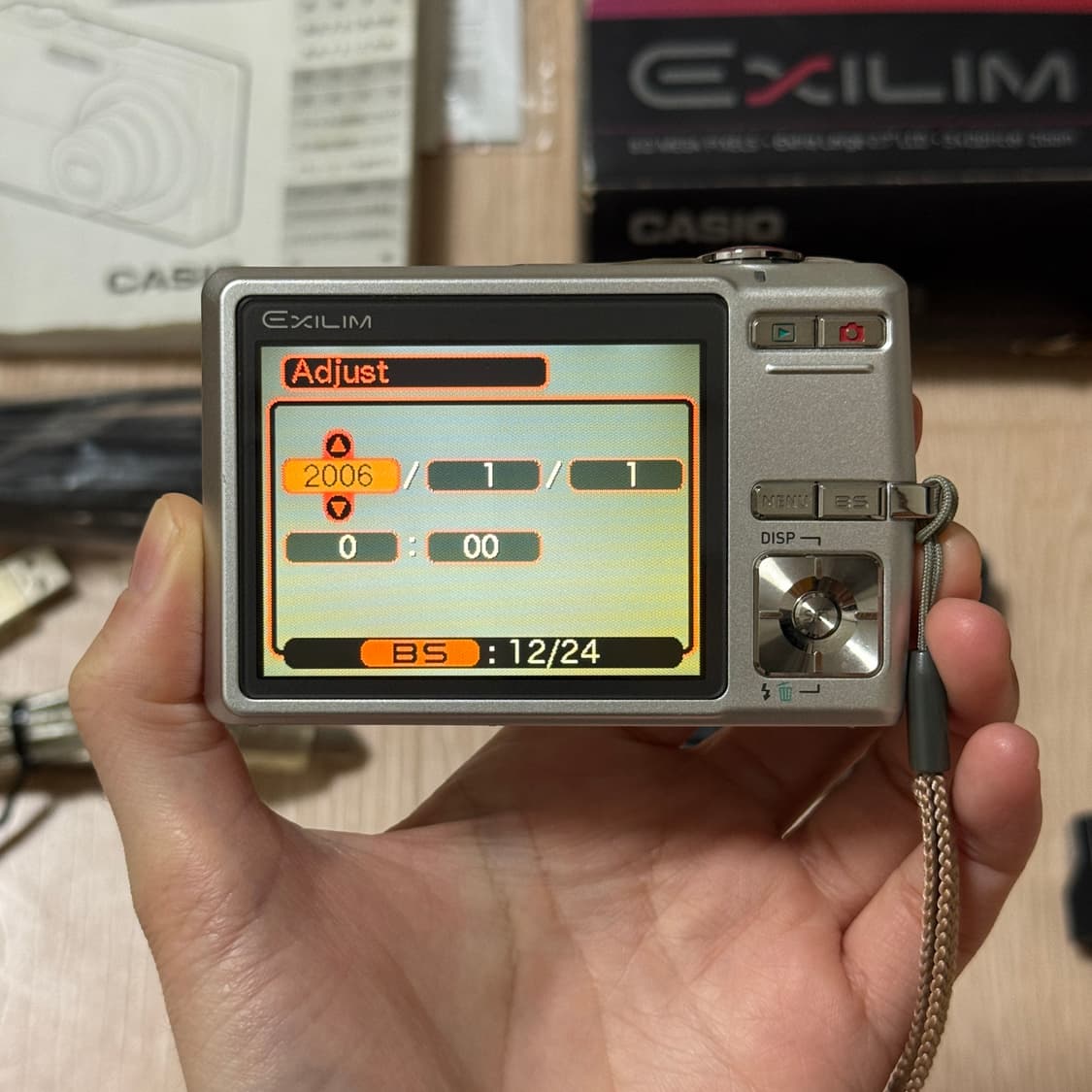 풀박스 CASIO EXILIM EX-Z600 카시오 엑슬림 실버디카 상품이미지7