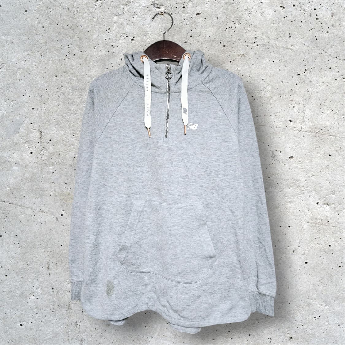 뉴발란스 하프집업 후드티 (90/S) 상품이미지1