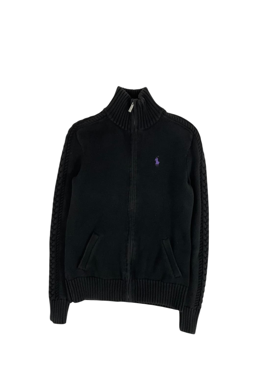 폴로 니트 집업 (xs) 상품이미지1