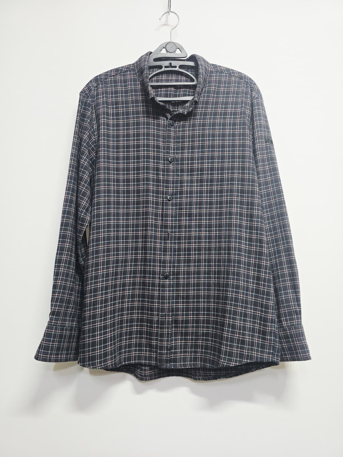 K2 체크 남방 긴팔 셔츠 상품이미지1