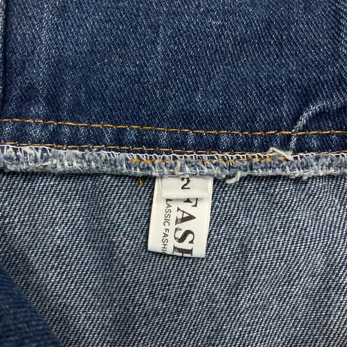 빈티지 데님 후드 아노락 상품이미지3