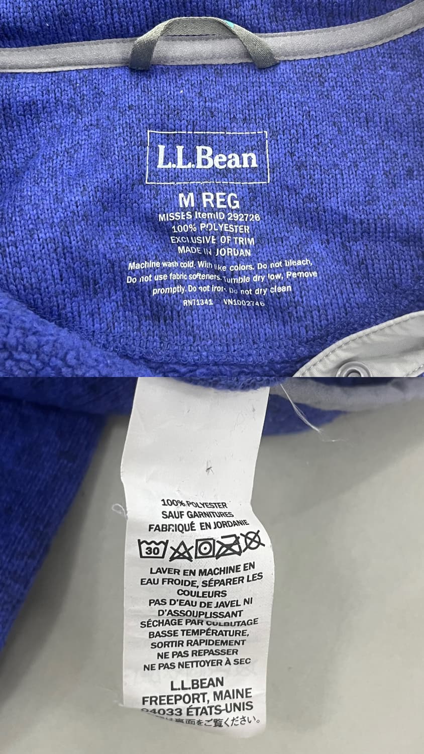 LL Bean fleece pullover 상품이미지7