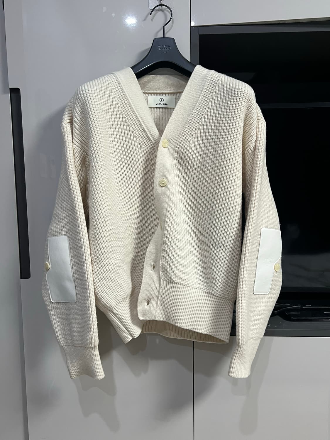 이얼즈어고 아이보리(화이트) 가디건 L 상품이미지1