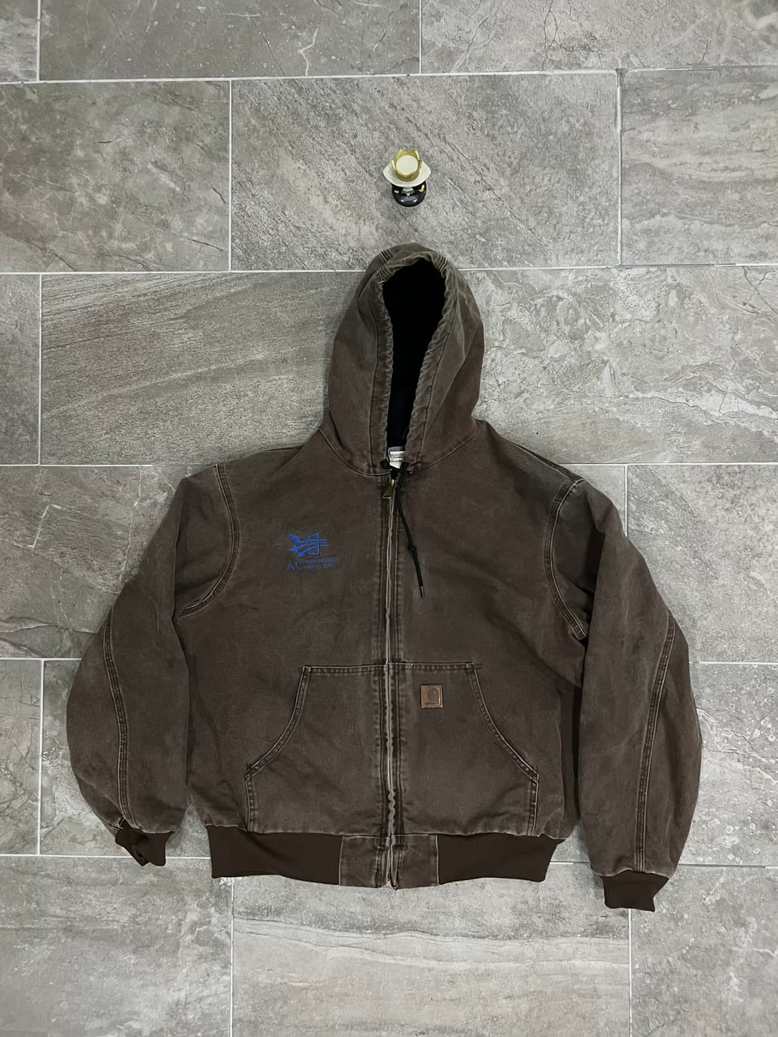 (XL) 칼하트 후드 덕 액티브 자켓 J25 CHT 체스트 넛 상품이미지1