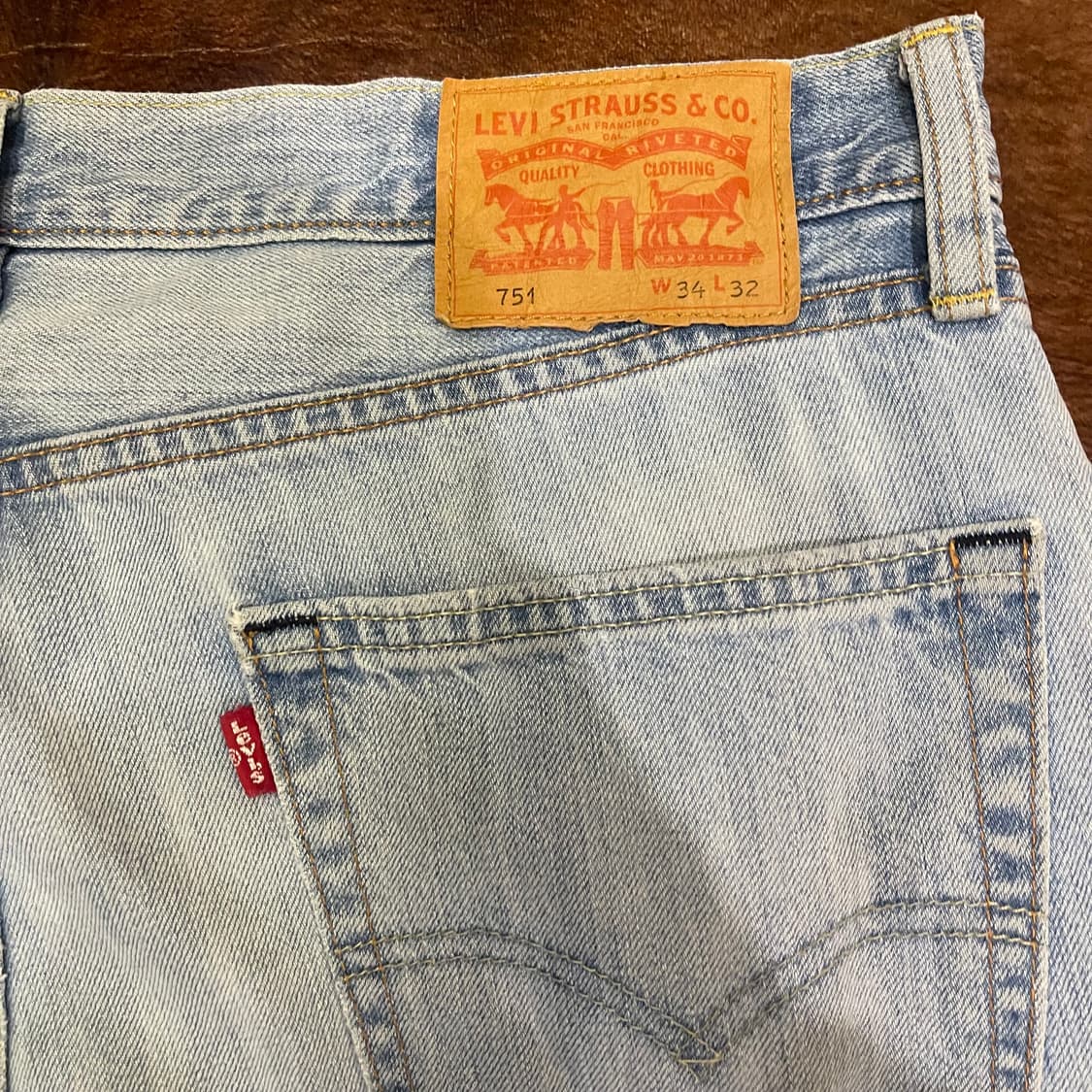 리바이스  751 빈티지 데님팬츠 상품이미지8