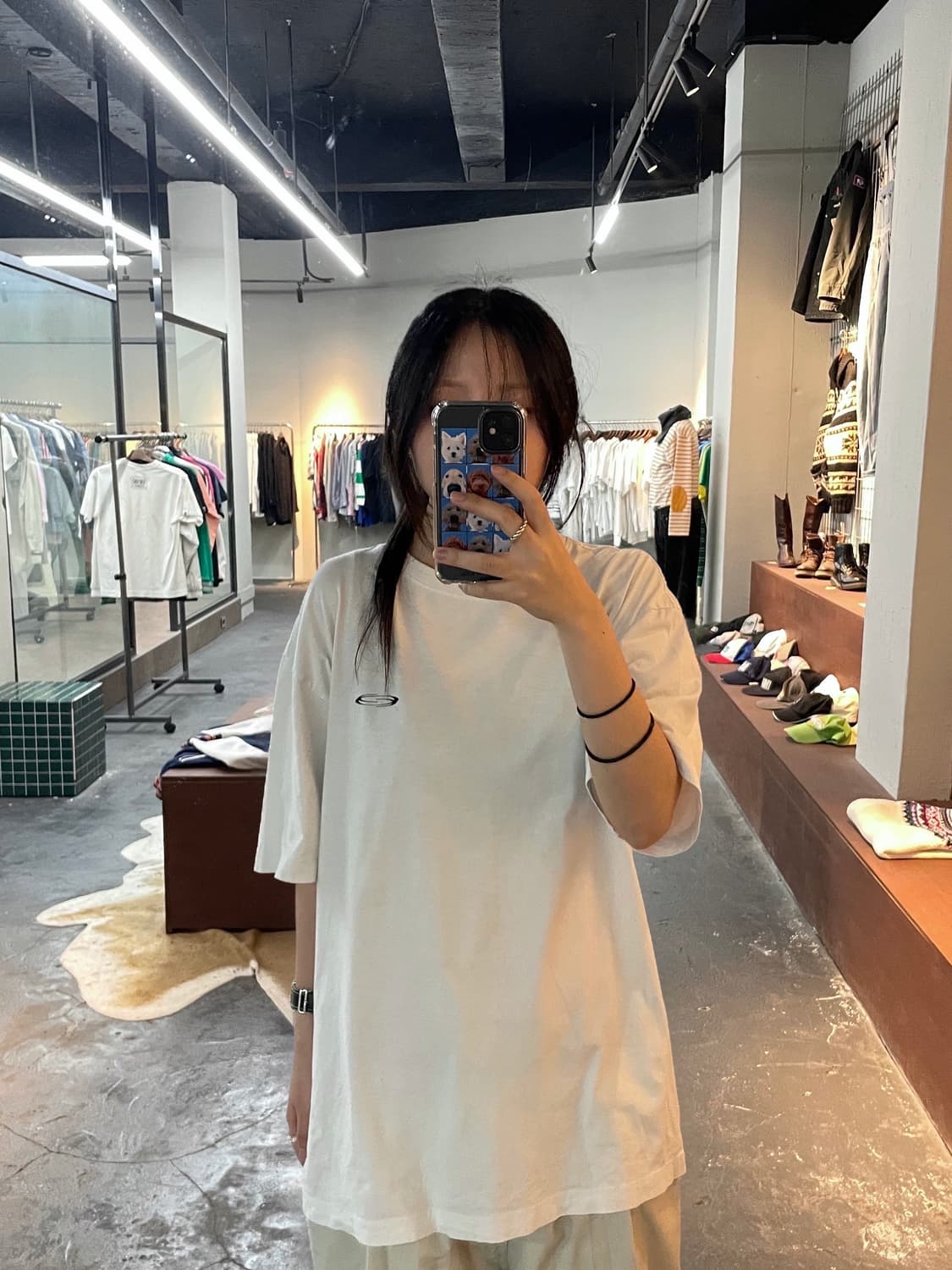 오프닝 프로젝트 스몰로고 반팔 H24 상품이미지1
